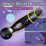 DAISY 7 Vibrations- und 7 rotierende Kopf-Fernmassagegerät 