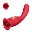 Rose Kiss G-Punkt-Vibrator zum Beißen und Lecken 