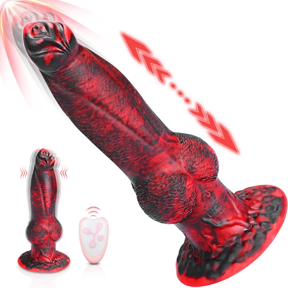 Plus Size Fantasy Monster Dildos Vibrator Sex Toys 8.7 inch Dog Canine Dildos K9 Adult Toy