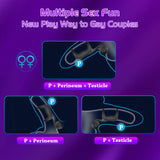 Snail Vibrating Cock Ring with Clitoral Stimulator Couple Sex Toy