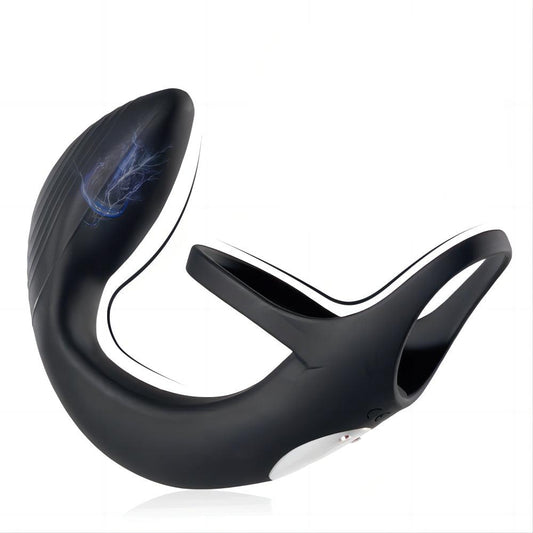 U-ARLAN APP Control 4 Quiet Vibrations Penisring &amp; Prostata-Massagegerät Buttplug