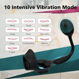 Tragbarer 3IN1-Vibrator-Plug für Anfänger 