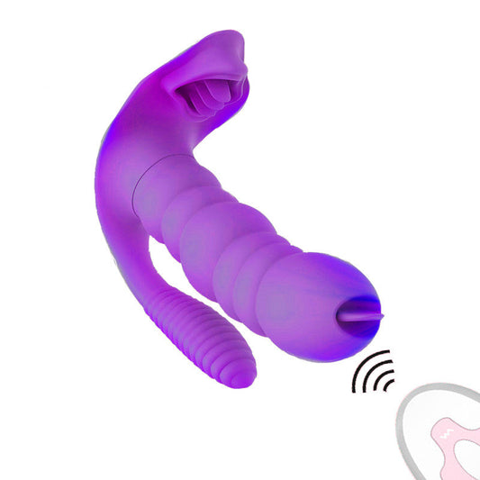 Weiblicher Vibrator – 2-in-1-Schmetterlingsspielzeug für Frauen 